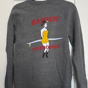 Super soft Hansen Surfboards Graphic Sweatshirt